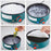 Ksedcon Electrical Hot Glue Pot, 580ml 450W Hot Glue Melting Pot, Glue Skillet Able to Melt Glue Pieces and Glue Sticks(8.63 inch Diameter, 1.13 inch Depth)