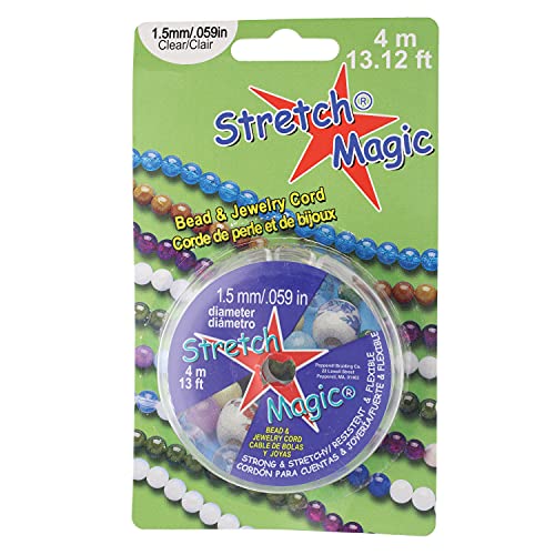 Stretch Magic Bead & Jewelry Cord 1.5mmX4m, Clear