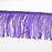 6.5 Yard 4 Inches Polyester Fringe Trim Lace Chainette Tassel Fringe Trimming for Latin Dress Stage Clothes Lamp Shade Decoration DIY (Purple)