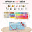 Redtwo 18000 Pcs Clay Beads Bracelet Making Kit, 3 Boxes 64 Colors Flat Polymer Heishi Beads Jewelry Making kit with Gift Pack, Friendship Bracelet Kits for Girls Ages 8-12