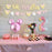 Oh Twodles Balloons Minnie Second Birthday Mouse Banner Cake Topper 2nd Banner Party Supplies Decorations Photo Prop for Girl Baby Bday Pink