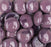 Mosaic Tiles 36 Pieces / 200 g Pack of Glass Flat Bead Mosaic Mosaic Tile Supplies for Home Decoration, DIY Crafts, Plates, Picture Frames, Flowerpots – 1.7～2.2 cm Irregular Tiles (Purple)