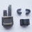 2 sets gun metal #10 metal zipper insertion pin zipper head box zipper sliders retainer insertion pin easy for zipper repair,Zipper Repair Kit (#10)