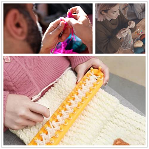 Stitch Markers 10 Colors Knitting Crochet Locking 160Pcs Stitch Needle Clip Counter with 3 Plastic Needle Randomly (Multicolor-160 pcs)