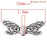 Spacer Bead Animal Charms, 95 Pack with 1.3mm Hole (Dragonfly Wings)