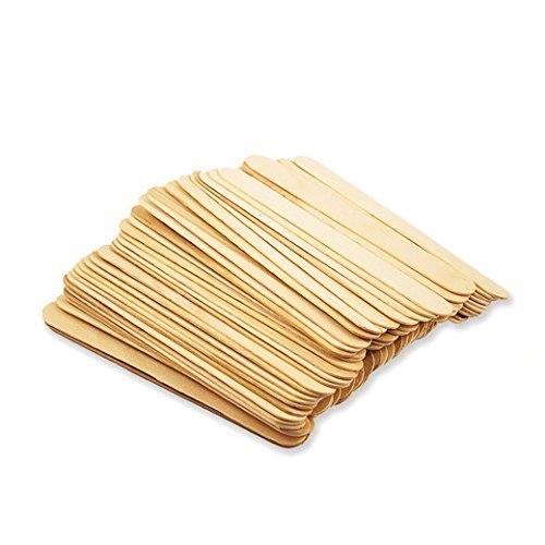 Perfect Stix 100O Piece Jumbo Wooden Craft Sticks (6" x 3/4"), Perfect for Waxing, Craft Project, Tongue Depressor, Popsicle, Ice Cream Stick