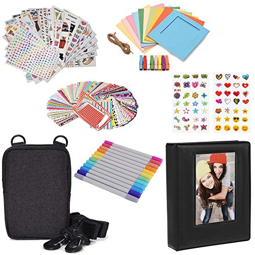 Zink Fun Deluxe Accessory kit for Instant 2x3 Photo Printing w/Photo Album, Case, Stickers, Markers, Frames