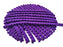 Ball Fringe Trim 10 Yards 5 mm Mini Pom Pom Trim Fringe for Sewing Accessory Decoration DIY Crafts (5 mm, 060439 Dark Purple)