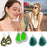 Szecl 3Pcs Teardrop Mold Cute Dog Claw Hollow Earrings Silicone Mold for Jewelry Making Tool Tear Drop Epoxy Resin Molds DIY Jewelry Epoxy Casting Molds Tear Drop Resin Crafts Mould 20 Earring Hooks