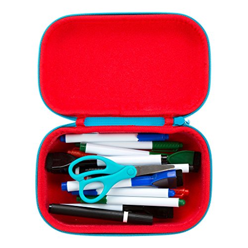 ZIPIT Blue Pencil Box for Boys | Large Pencil Case for School | Organizer Pencil Bag | High Quality Pencil Pouch