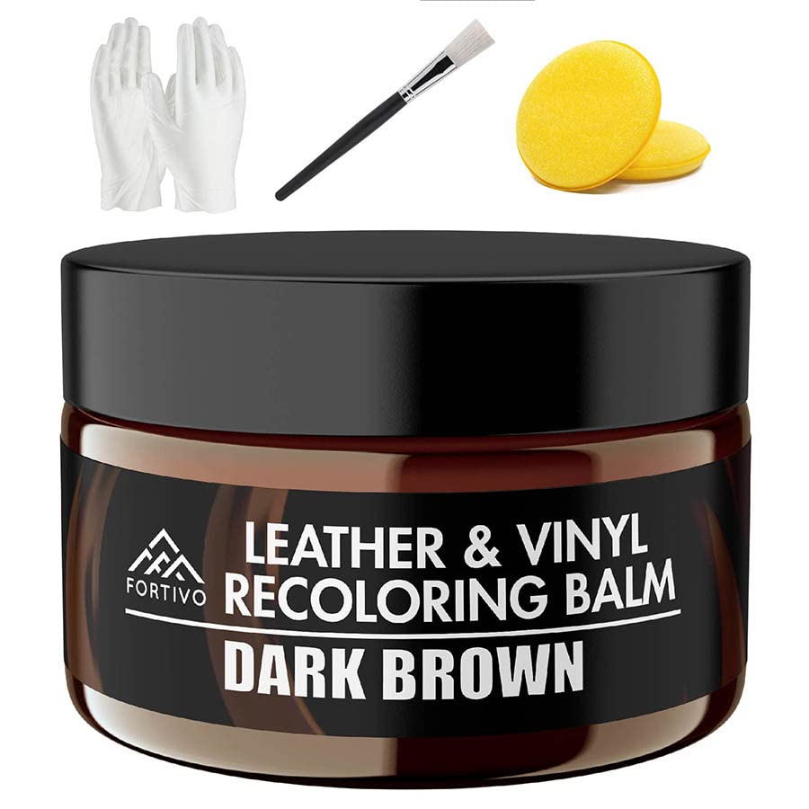 FORTIVO Leather Recoloring Balm - Leather Repair Kits for Couches - Le —  Pigalata