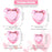 516 Pieces Acrylic Heart Gems Rhinestone Sticker Heart Crystal Gems Sticker Self-Adhesive Rhinestone Sticker Flat Back Heart Rhinestones for Wedding Decoration DIY Crafts Jewelry Making