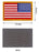 Tactical Patches of USA US American Flag Regular and Reverse, with Hook and Loop for Backpacks Caps Hats Jackets Pants, Military Army Uniform Emblems, Size 3x2 Inches, Pack of 2