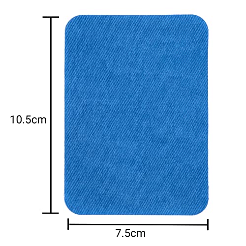 GYGYL 12Pcs 100% Cotton Iron-on Patches, Repair Patches for Clothing, Iron on for Inside Jeans and Clothing Repair (Mixed Color 3 )