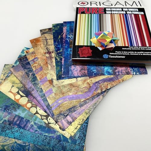 AMERICAN KUSA CORPORATION 100 Colors Origami Paper