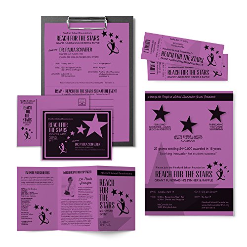 Neenah Astrobrights 22871 Color Cardstock, 65lb, 8 1/2 x 11, Planetary Purple (Pack of 250 Sheets)