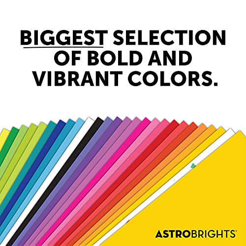 Neenah Astrobrights 22871 Color Cardstock, 65lb, 8 1/2 x 11, Planetary Purple (Pack of 250 Sheets)
