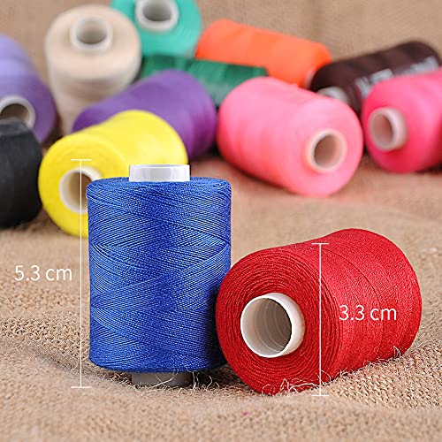 Sewing Threads Kits, 30 Colors 1000 Yards Per Spools, Polyester Sewing Thread for Hand and Machine Sewing
