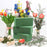 CCINEE Floral Foam Bricks,Florist Styrofoam Green Wet Blocks Supplies for Flower Arrangement DIY Craft,Pack of 10