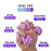 Slime Foam Beads Floam Balls – 18 Pack Microfoam Beads Kit 0.1-0.14 and 0.28-0.35 inch Colors Rainbow Fruit Beads Craft Add ins Homemade DIY Kids Ingredients Flome Styrofoam Supplies Big
