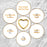 50Pcs Heart Shaped Split Key Rings,Metal Key Rings Crafts DIY Keychain Bulk for Home Car Office Organization,Arts & Crafts Projects, Lanyards (Gold)