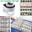30X USB Rechargeable Coin Collection Supplies with Light, Desktop Metal Jewelers Loupe, Portable Jewelers Loop and loupe Magnifier for Coins Gold Tester Gem Tester Diamond Tester Currency Stamp