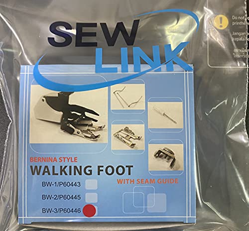 SEW-LINK Even Foot for BERNINA Old Style 160 1000-1260 1530 1630 Series #P60446