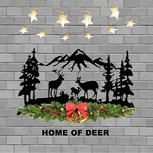 Deers' Family Wall Decor Resin Mold, Deer Wall Art Silicone Mold for Epoxy Resin Casting,Wall Mount Decor DIY Animal Resin Casting Craft