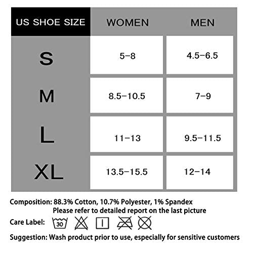 CelerSport Ankle Athletic Running Socks Low Cut Sports Tab Socks for Men and Women (6 Pairs), Medium, Grey
