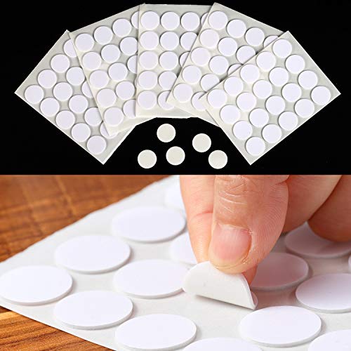 Buluker300Pcs Functional Smokeless Candle Wicks,100pcs Wicks Sticker, Pre-Waxed Cotton Core Wicks with Metal Sustainer Tabs for Pillar Candle Making and Candle DIY, 9cm/3.5in,15cm/6in,20cm/8in