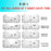 LBttnny 10 Packs Tshirt Ruler Guide Heat Press,T-Shirt Alignment Ruler Guide Tool Cricut Maker Transfer Vinyl HTV Sewing Accessories Supplies Cricut Easy Press Cricut Mug Tool (LBttnny tshirt rule)