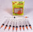 Creative Hobbies® Glue Applicator Syringe for Flatback Rhinestones & Hobby Crafts, 5 Ml with 15 Gauge Orange Precision Tip - Value Pack of 10