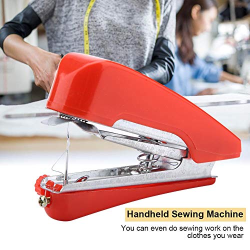 Mini Single Stitch Handheld Sewing Machine Portable Stitch Manual Portable Sewing Machine for Home Travel Use