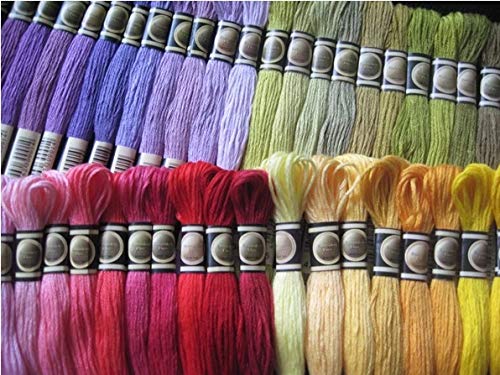 Embroidery Floss, Cross Stitch Thread for Sewing and Hand Craft Embroidery | Suitable for Bracelet Thread Making | Set of 447 Skeins Rainbow Color Cotton Strings