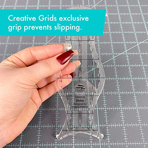 Creative Grids Machine Quilting Tool - Elvira - CGRQTA6