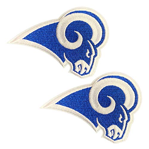 2Pcs Rugby Fans Like Iron On Sew On Embroidered Patch for Jackets Backpacks Jeans and Clothes Badge Applique Emblem Sign Sport Decal