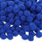 Pompoms for Craft Making and Hobby Supplies,500 Pieces,18mm (0.7-inch) - Blue