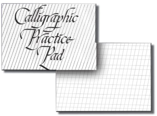 INOVART Calligraphy Practice Pad, 50-Sheets
