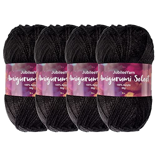 JubileeYarn Amigurumi Select Yarn - Baby Weight Acrylic - 04 Dahlia - 4 Skeins