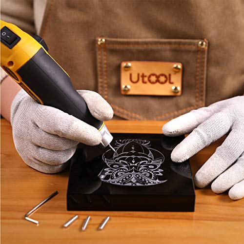 10PCS Engraver Diamond Point Tungsten Carbide Steel Bits & Spare Parts Set for UTOOL Engraving Tool