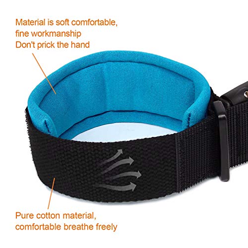 Blisstime Anti Lost Wrist Link Safety Wrist Link for Toddlers, Babies & Kids
