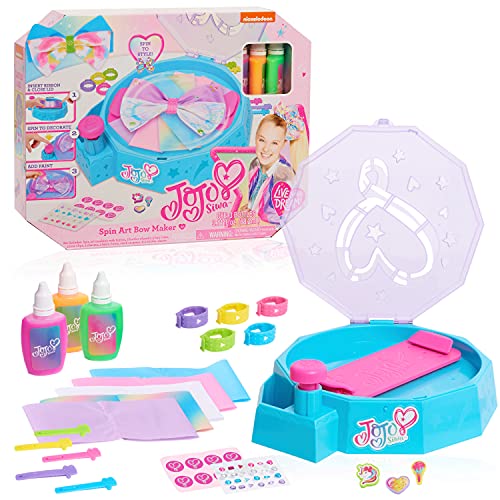 JoJo Siwa JoJo Spin Art Bow Maker, Activity Set, Kids Toys for Ages 6 Up by Just Play