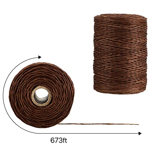 2 Rolls Floral Wire Vine Wire Bind Wire, 26 Gauge Rustic Wire Wrapping Wire for Crafts, Christmas Wreaths Tree, Garland and Floral Flower Arrangements (1346 Ft) (Dark Green)