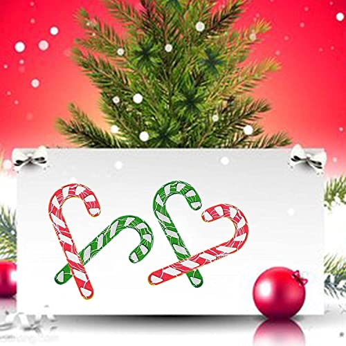 Christmas Metal Cutting Dies Candy Cane Die Cuts Embossing Stencil for Card Making DIY Scrapbooking/Photo Album Decorative Embossing Paper Cards (Candy Cane)