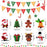 54 Pieces Christmas Diamond Painting Kits 5D Christmas Diamond Sticker Diamond Painting Christmas Ornaments Diamond Art Ornaments DIY Diamond Supply Rhinestone Ornaments for Christmas Supplies