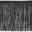 Trims by the Yard 12" Chainette Fringe Trim, 5 Yards, Black
