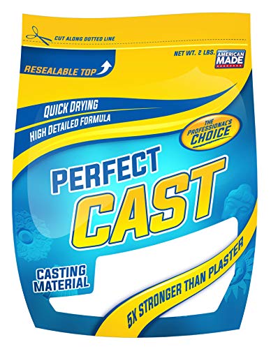 Perfect Cast Cast & Paint Harder Than Plaster Casting Material - 2 Pound