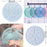Mandala Coaster Resin Molds 2pcs Large Silicone Coaster Molds for Resin Hollow Flower Tray Epoxy Molds 3D Geode Design Shiny Silicone Molds for Home Decoration Coaster Resin Casting Mold Set