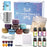 Candle Making Kit, Soy DIY Candle Making Kit for Adults Kits Beginners Including Soy Wax Wicks, Essential Oils Dyes, Melting pot，Perfect Festival DIY Scented Candle Gift for Adults, Beginners, Kids
