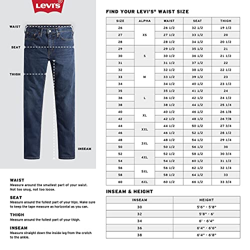 Levi's Men's 569 Loose Straight Fit Jean, Ice Cap, 32W x 30L